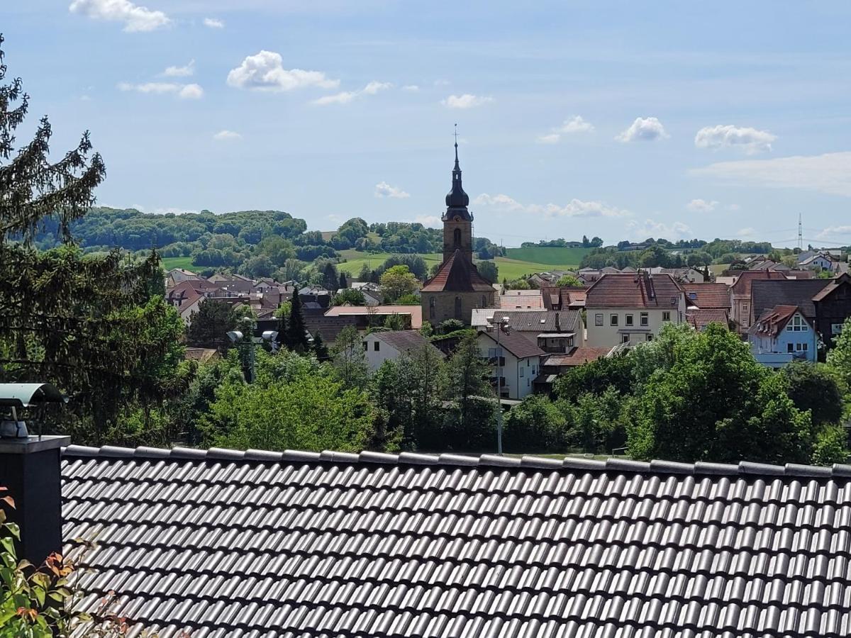 Ferienwohnung Kraichgaublick Angelbachtal Luaran gambar